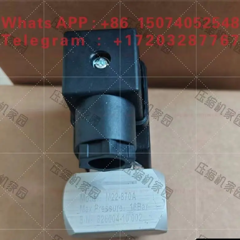 Screw Air Compressor Solenoid Valve M22‑870A Spare Part
