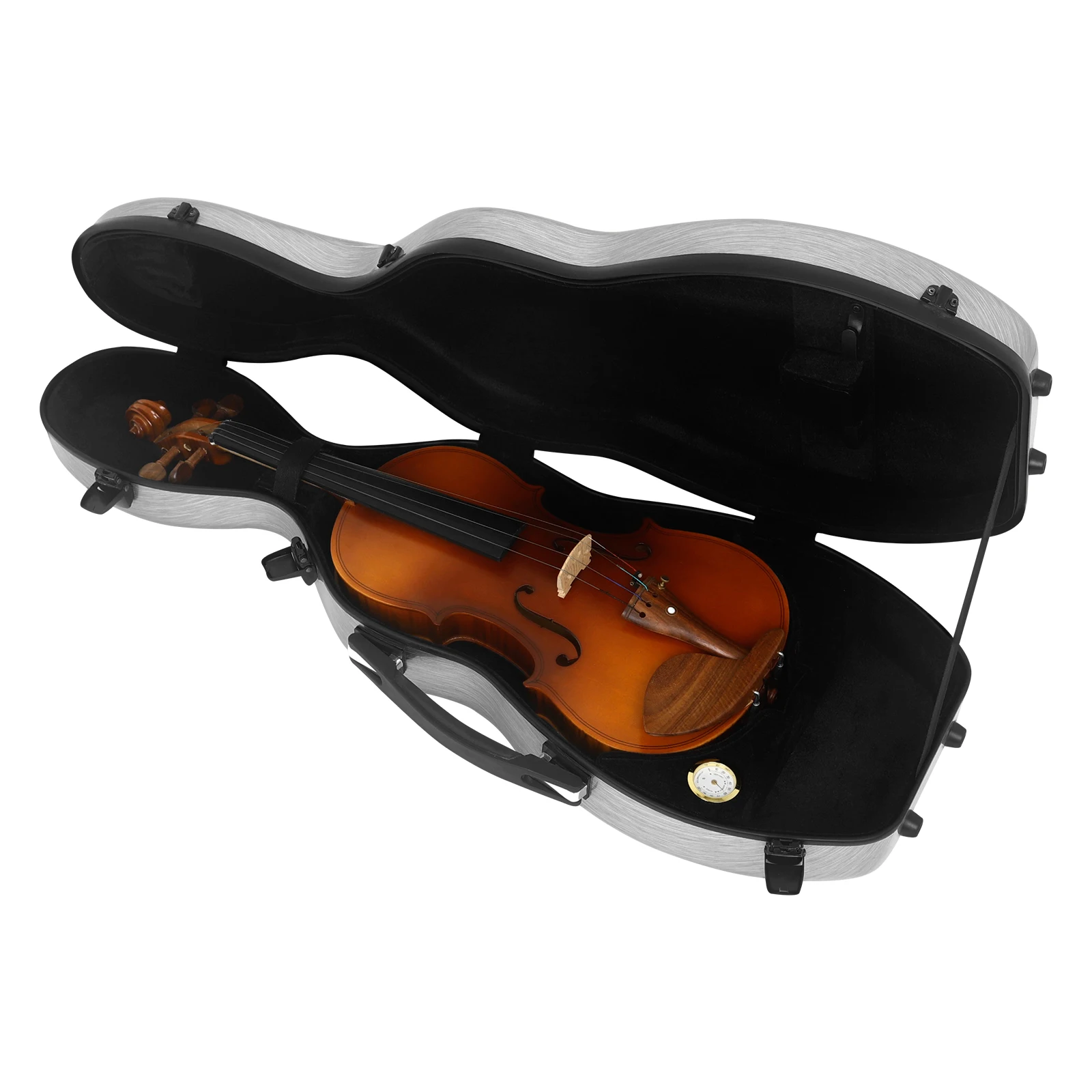 IRIN VB-30 Violin Case With Bag Carbon Fiber Violin Box High Quality Lightweight Sturdy Composite Material Double Shoulder Bag
