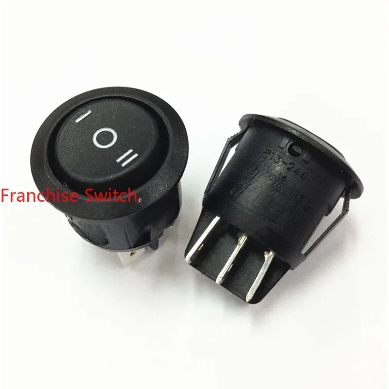 

10PCS Ship switch R13-244 20MM mounting hole 6 feet 3 gear rocker