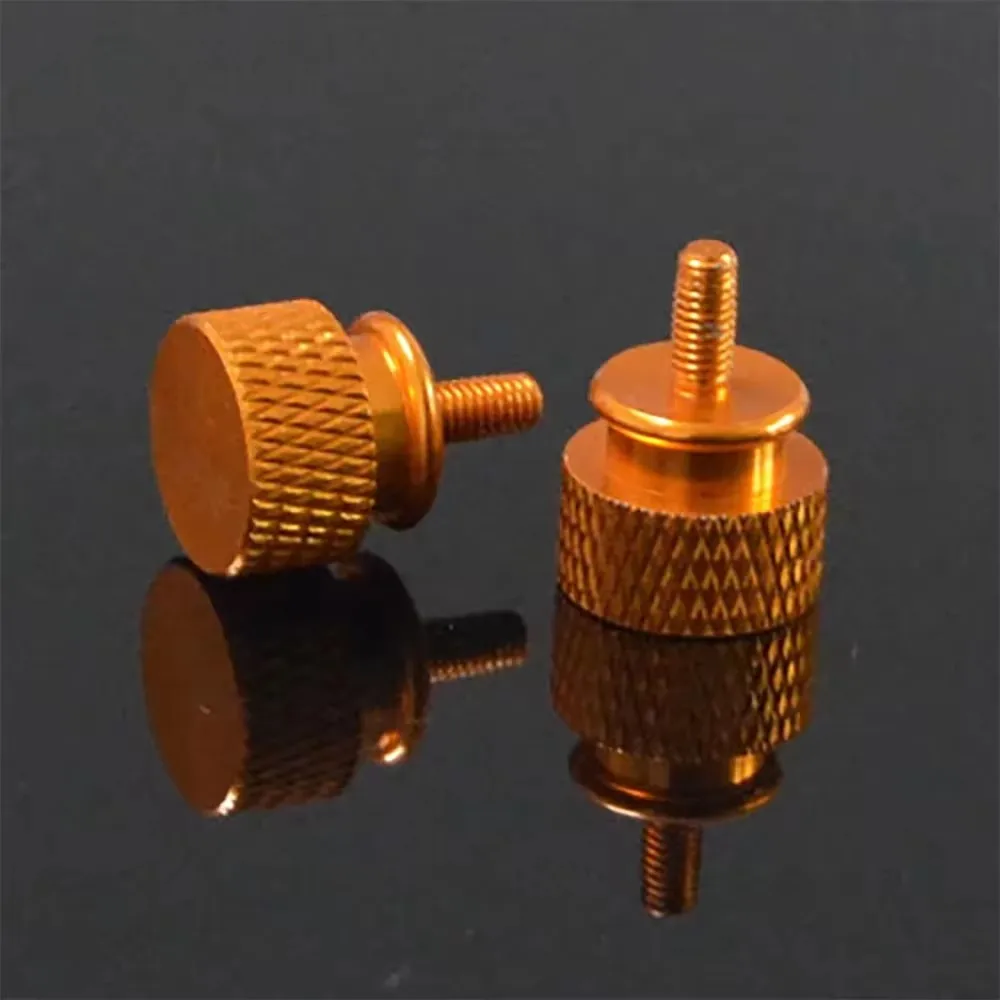 Aluminum Alloy Hand Screwed Anodized Color Screw Box Upgrade DIY Decorative Screw M3 * 6