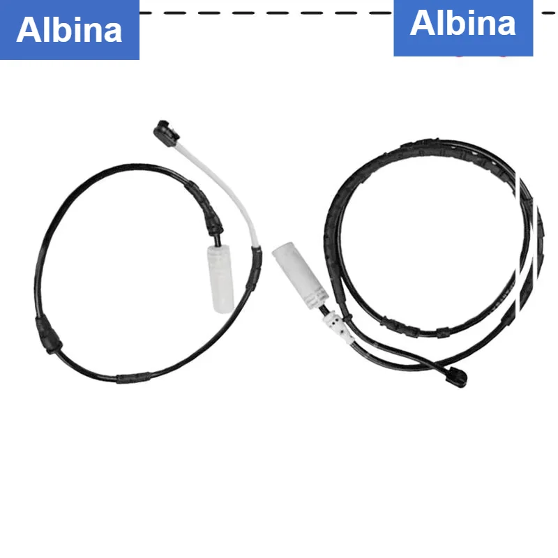 2 Pieces Front & Rear Brake Pad Wear Induction Wire 34356791958 Front 34356791962 Rear For BMW F10 F11 F12 F13 528I 535I 550I 64