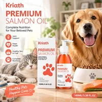 Salmon Oil For Dogs And Cats Omega-3 Fish Oil Supplement With Joint Support Heart Health Skin And Coat Care Pet Nutrition Liquid 1
