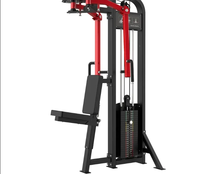Máquina de entrenamiento de fuerza para gimnasio, deltoide pectoral comercial de alta calidad, precio al por mayor, selección de carga de Pin