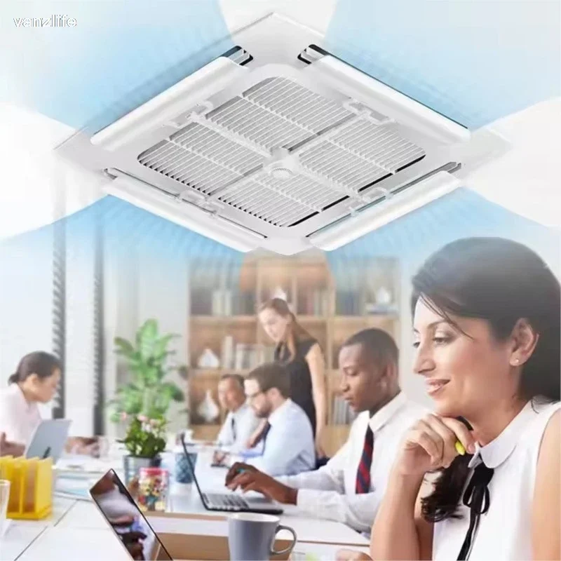 

vanzlife Central integrated air conditioning wind deflector with adjustable wind direction, ceiling mounted air guide plate
