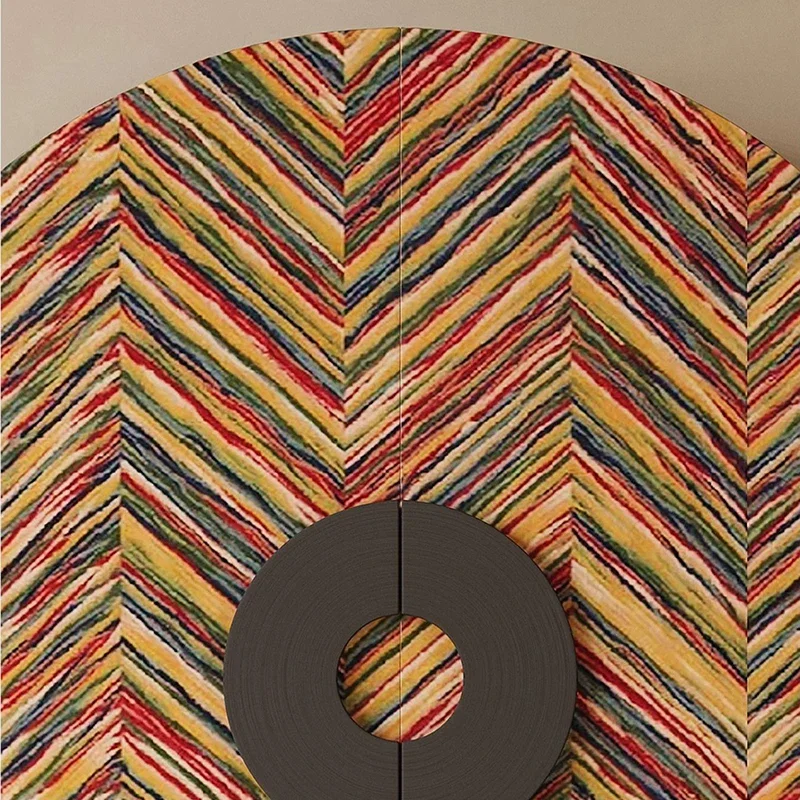 Ruang Tamu Di Dinding Lemari Laci Tinggi Lemari Pajangan Seni Kabinet Pintu Masuk Model Desainer