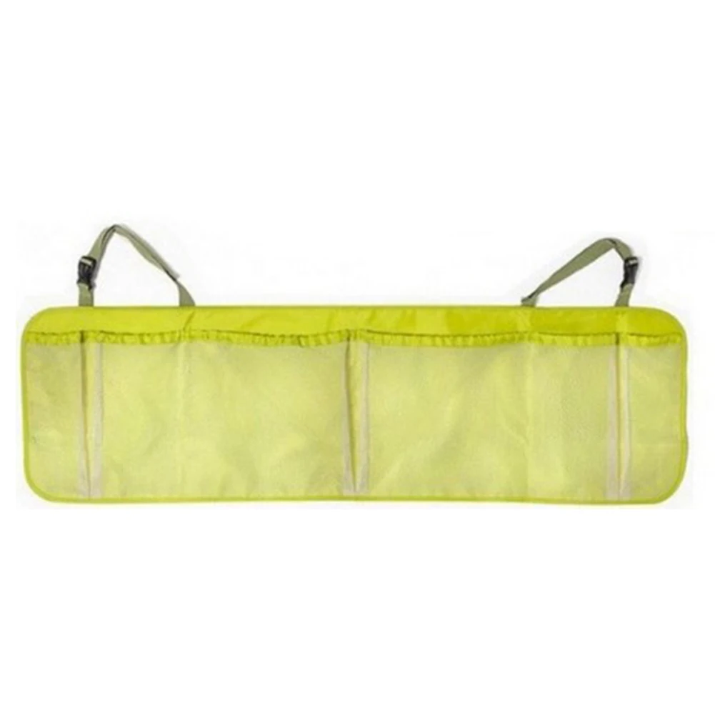 Pouch Travel Storage Bag Hanging Large Capacity Maps Mesh Net Multi-Pocket Notebooks Ropes Storing Pens Brand New