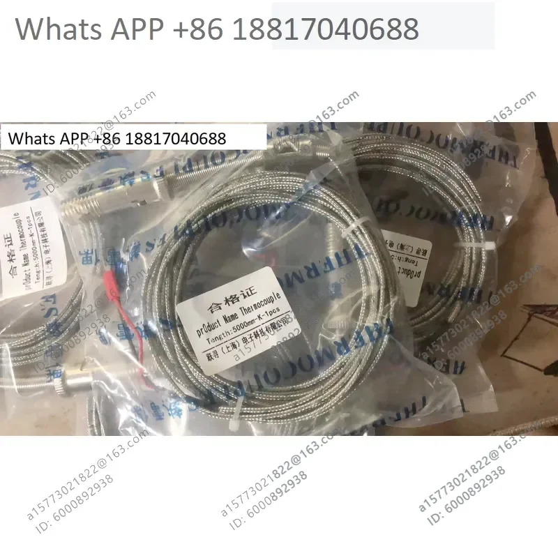 1PC 1PC Type K Compression Spring Thermocouple for Type E PT100 Thermistor Temperature Sensor Probe