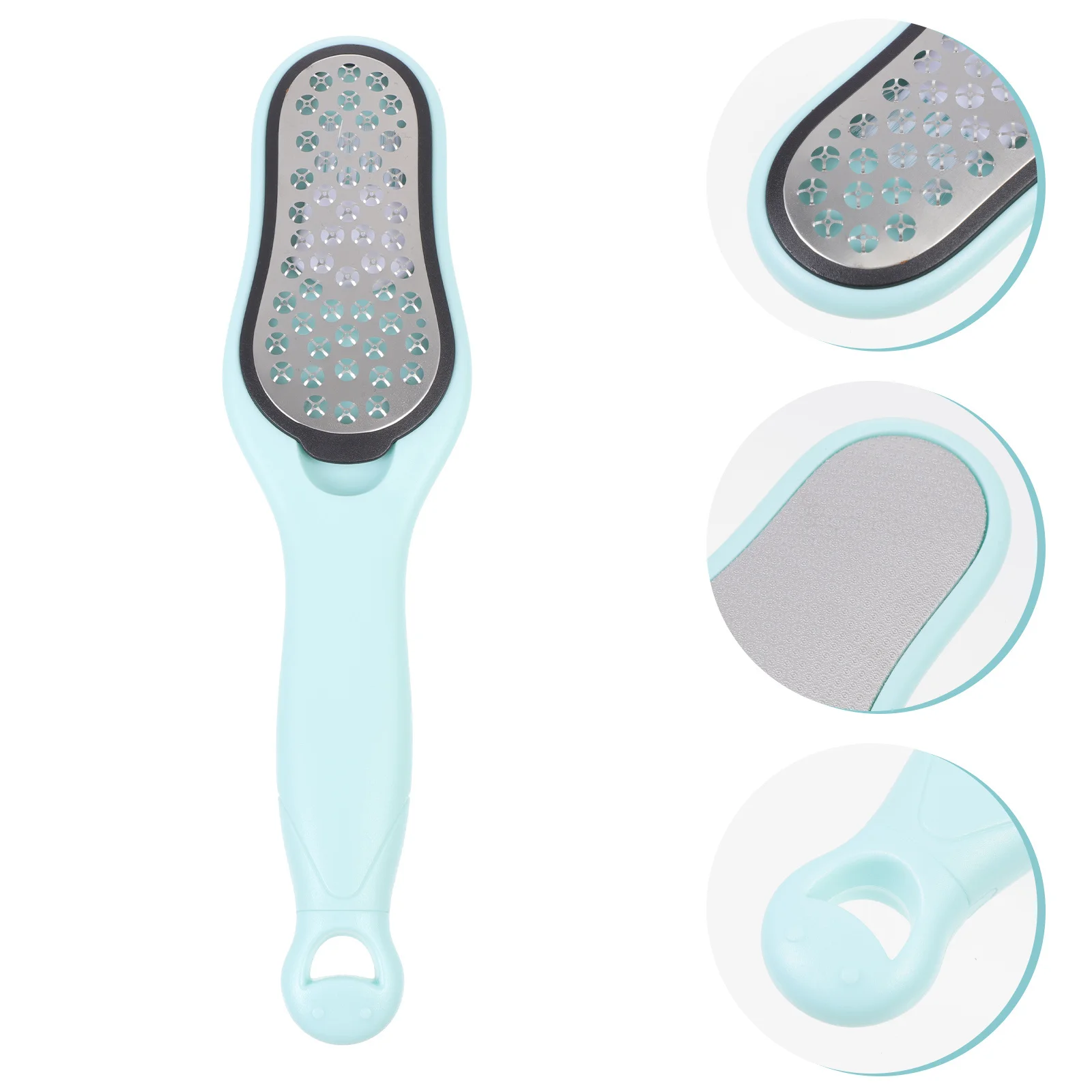 1 Stuks Voetrasp Bestand Exfoliërende Slijpen Tool Voor Gladde Voeten Pedicure Trimmer Lichtblauw Dode Huid Remover Pedicure tool
