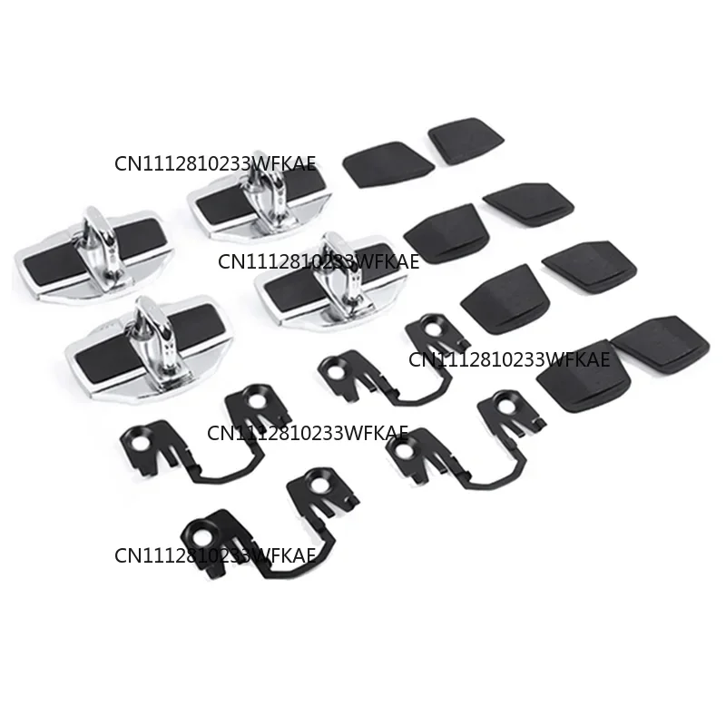 Classy-Car TRD Door Lock Buckle Stabilizer For Lexus Toyota Yaris Land Cruiser Series Eliminate Noise Space Latch Stopper