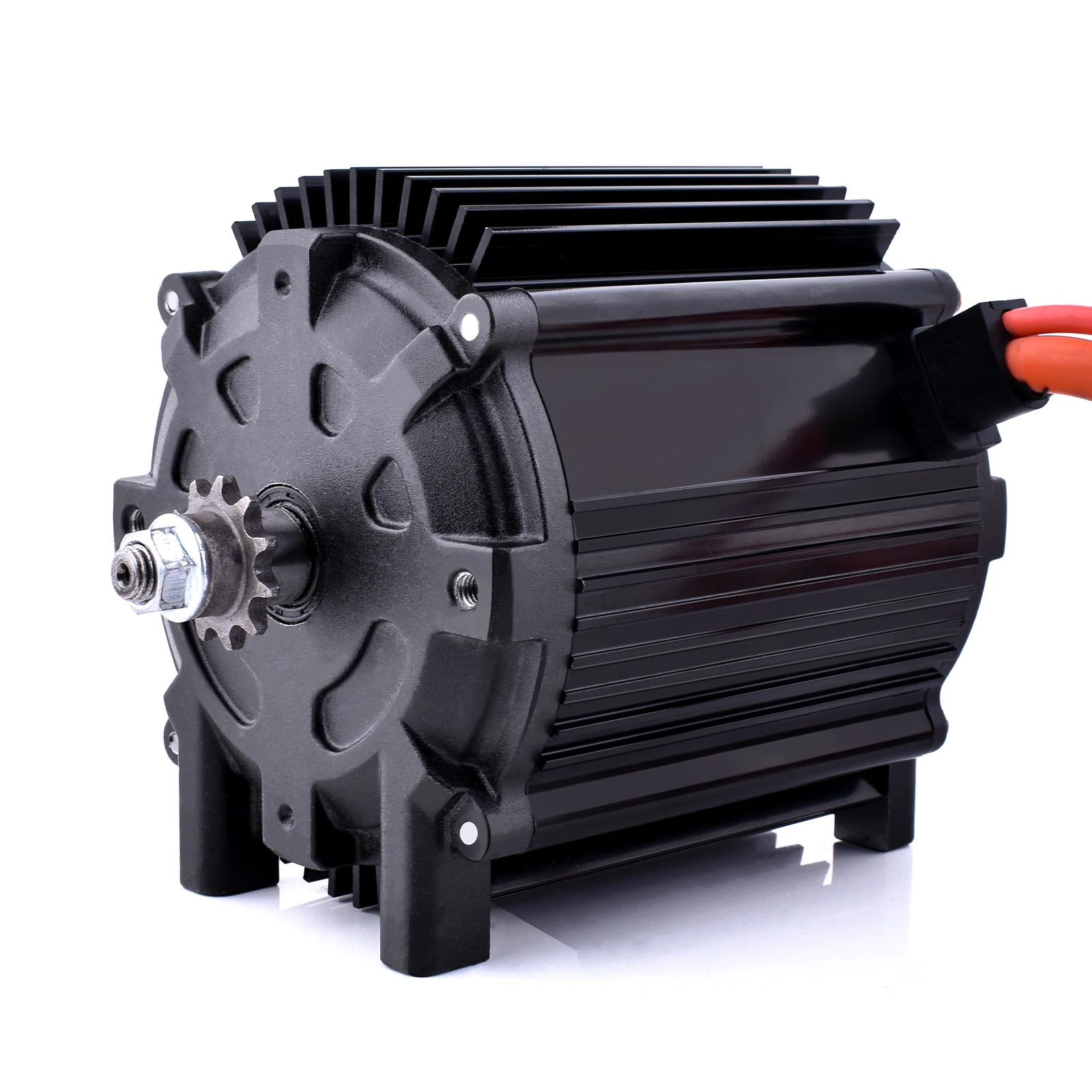 

72V 5000W Upgrade Motor for Electric Motorcycle Temperature Brushless Motor Go Kart Peak Current 80A-100A