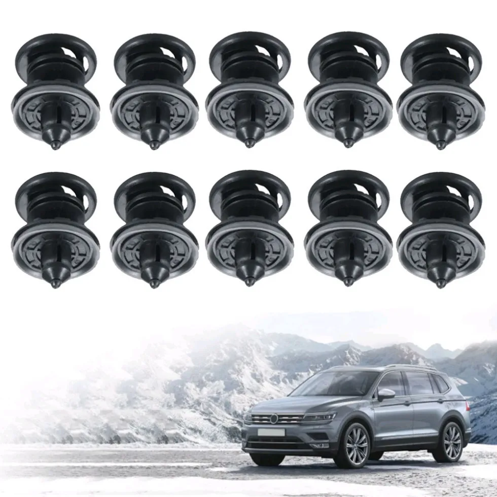 10set Interior Clips Car Door Panel Clip Auto Accessories For Passat B6 CC Golf Polo Caddy Tiguan Touran Eos A6 A8 TT 6Q0868243