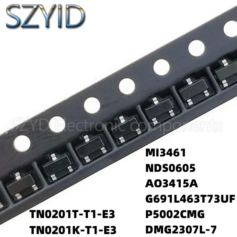 100PCS SOT23   MI3461 G691L463T73UF P5002CMG DMG2307L-7