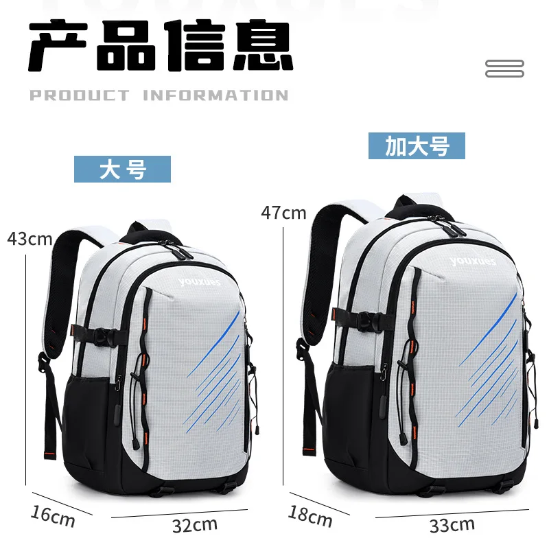 Teenage Boys School Bags High Middle School Students Backpack Back To School Laptop Backpack Travel backpack Schoolbag Book bag