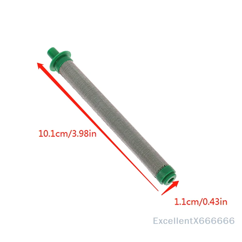 2pcs 304 Stainless Steel Power Tools Machine Accessories Airless Gun Filter 60 Mesh Spray Gun Filters