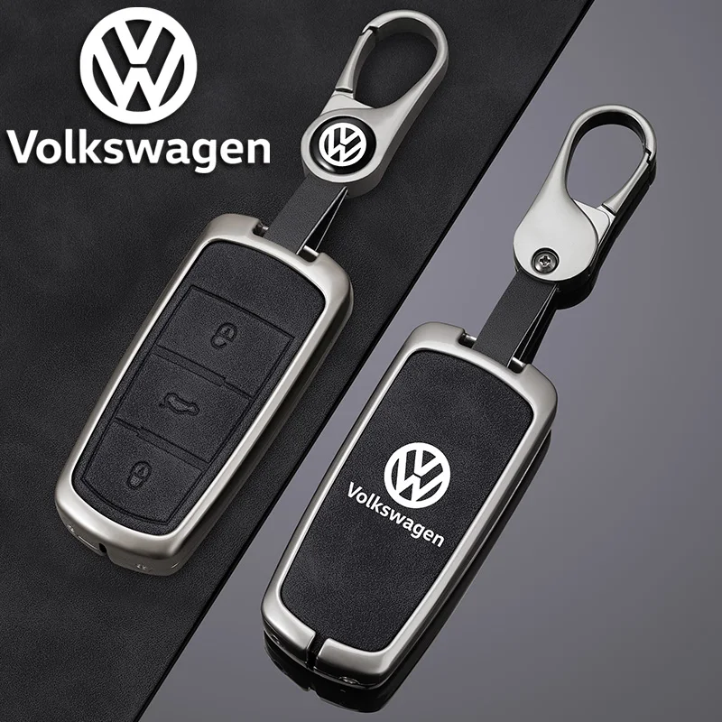 Zinc Alloy Car Key Cover Case Shell Holder Fob For Volkswagen VW CC Passat B6 B7 Passat 3C CC Maogotan R36 B5 B7L Accessories