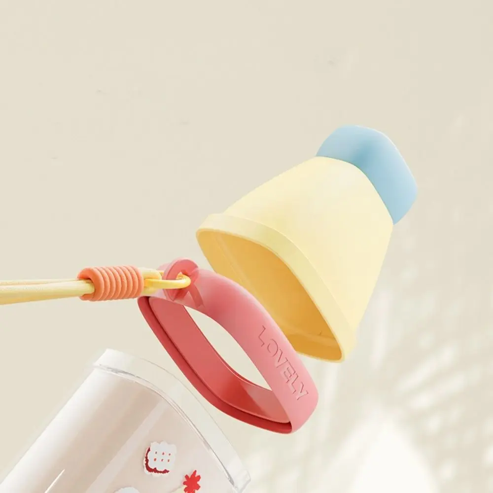 Plastic 3 in 1 Toothbrush Cup Large Capacity Space Saving Toothbrush Toothpaste Storage Box Cartoon Mouthwash Cup Business Trips