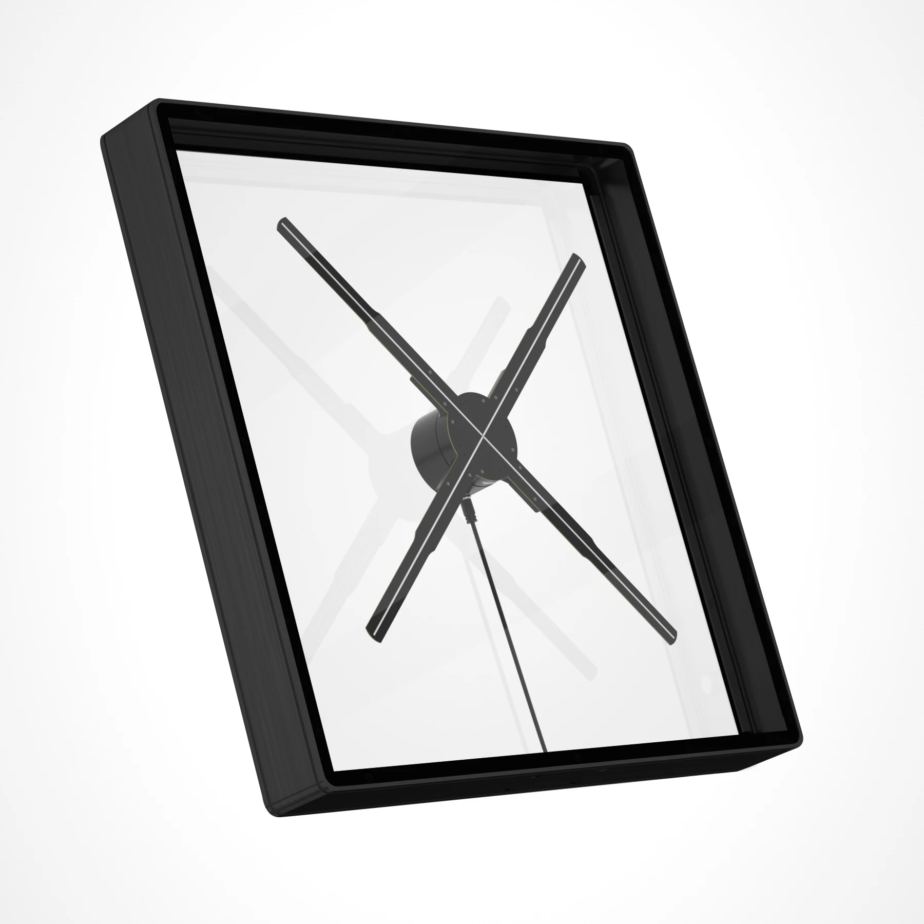 3D Holographic Fan WIFI Remote Control Safety Cover High Resolution LED Sign Advertising Light Display Holographic Projector