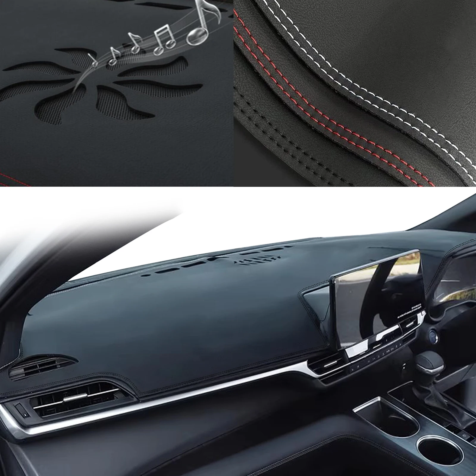 

for Toyota Sienna 2025 2024-2021 XL40 Special Customized Dashboard Cover Anti‑Glare Sunshade Pad Dash Mat Interior Accessories