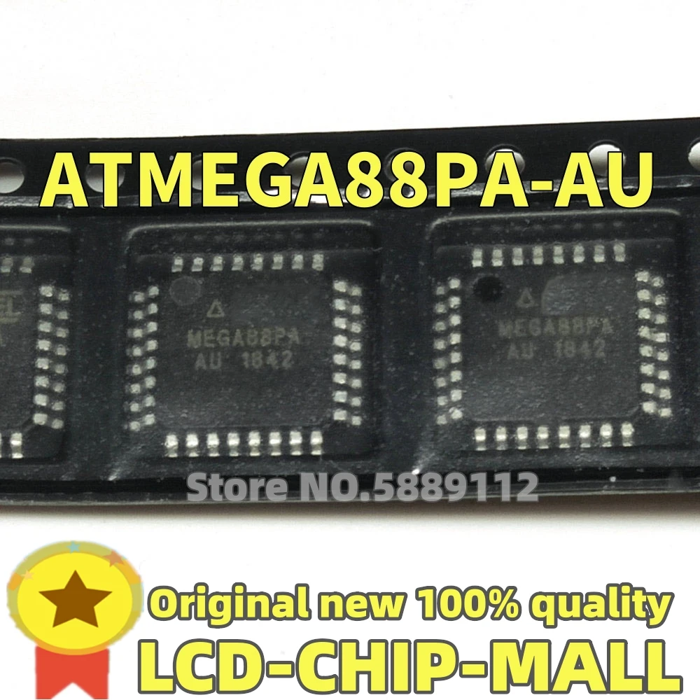 1PCS ATMEGA88PA-AU …