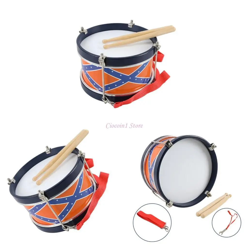 Y1UB木製ドラムミュージカルおもちゃ子供向け3歳以上の幼児開発機器学習ツール