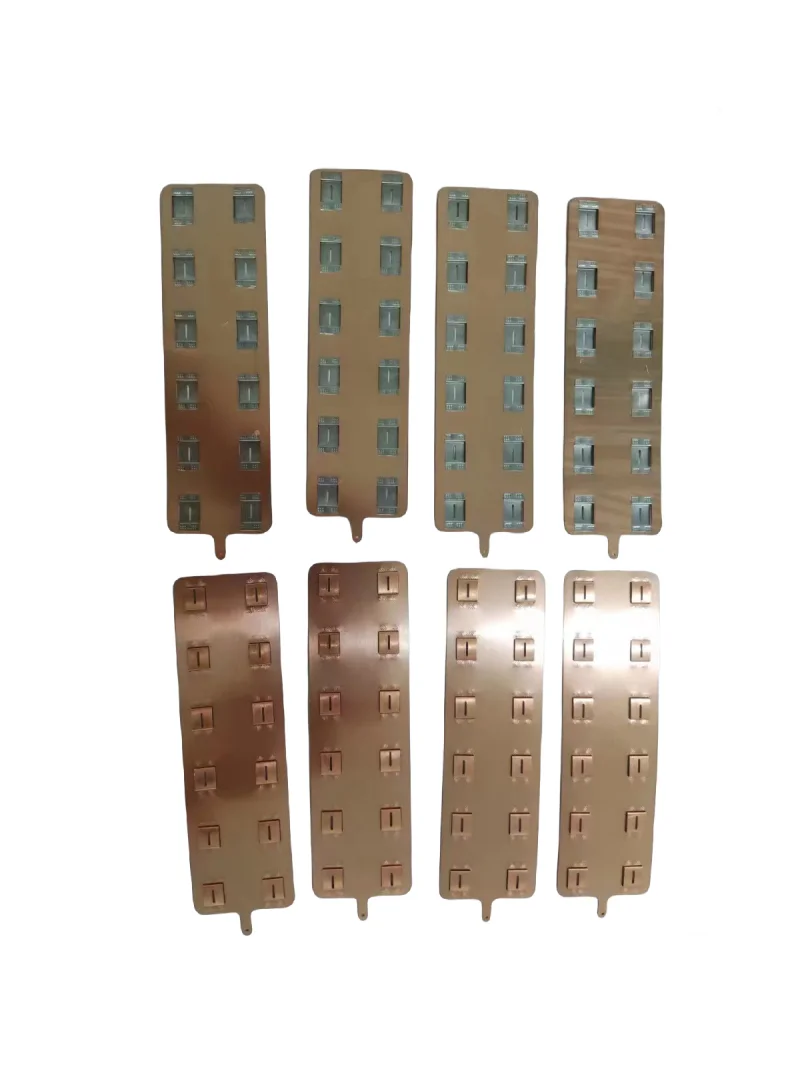 Sales 18650 Copper Nickel Composite Sheet 20S6P 0.3mm China Production Copper-Nickel Bus Copper Busbar Cell spacing20.25mm