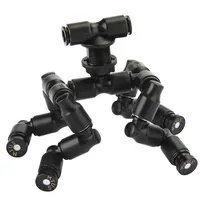 MIUS 360 Degree Rotatin Fogger Mist Sprinkler Terrarium Nozzle Adjustable Reptiles Greenhouse Irrigation Cooling System Sprayer