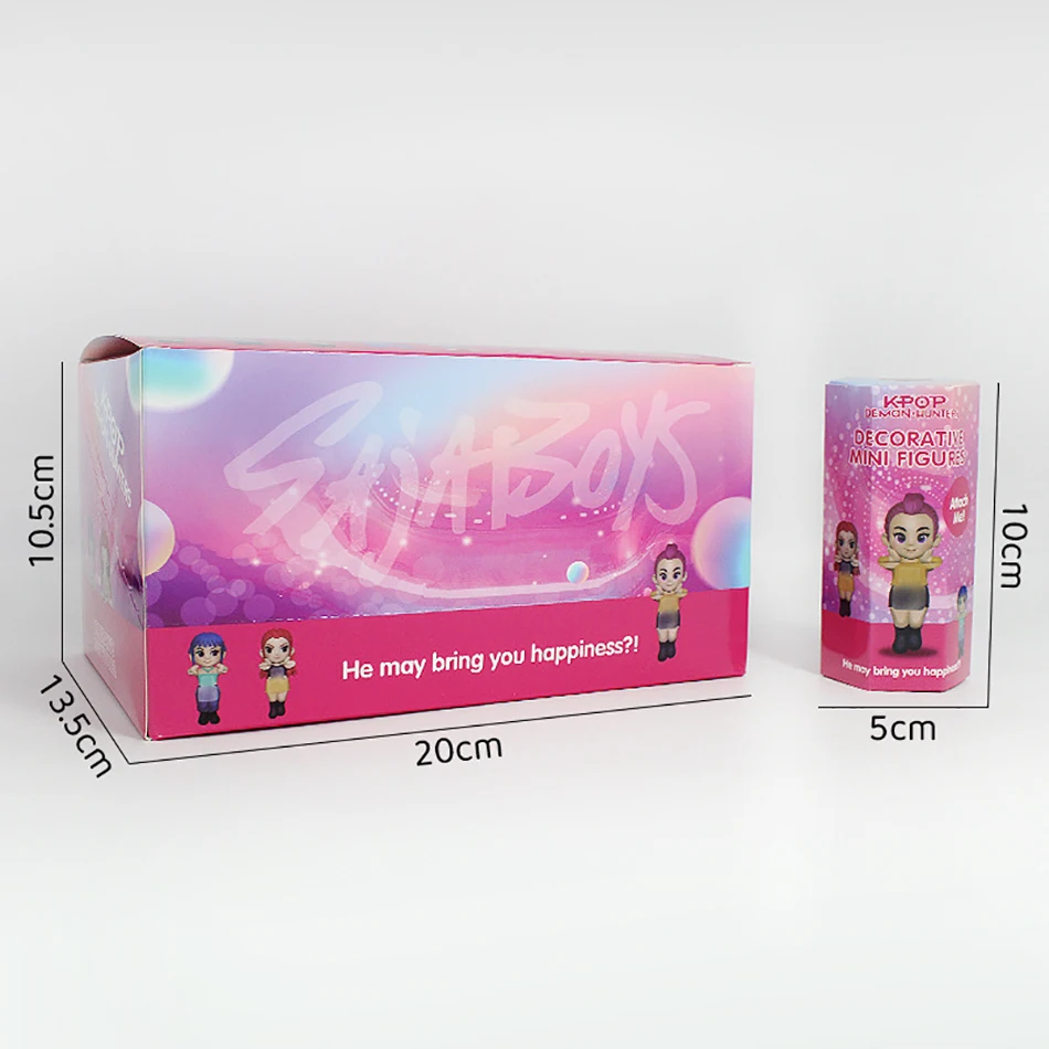 ฟิกเกอร์นักล่าปีศาจเวอร์ชั่น Q ฟิกเกอร์ Huntrix ของสะสม Kpop ฟิกเกอร์นักล่าปีศาจ ของเล่น Derpys Tiger Rumi ของตกแต่งสไตล์อิตาเลียน Brainrot