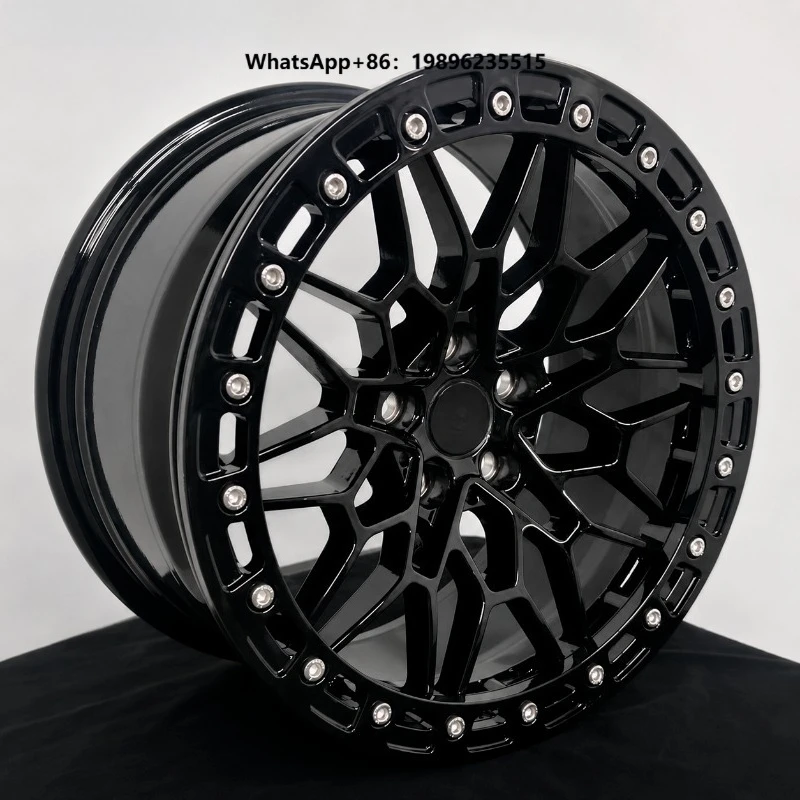 17X 10 18X 9 19X10  Functional Beadlock Forged Wheels  540  Silver  Hardware  ET25  PCD 5X112 CB66.6