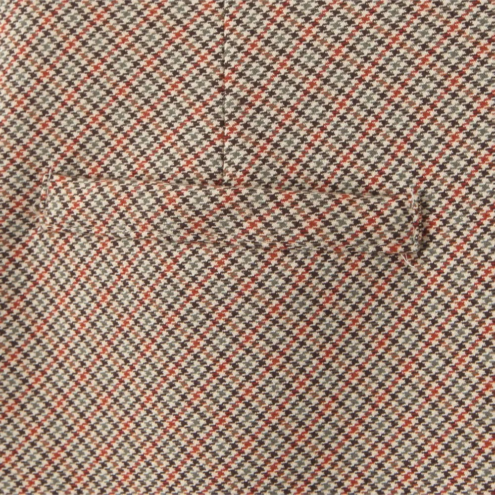 الخريف الشتاء عالية الخصر houndstooth منقوشة تنورة صغيرة المرأة الجانب سستة ألف خط قصير متزلج حزب فام