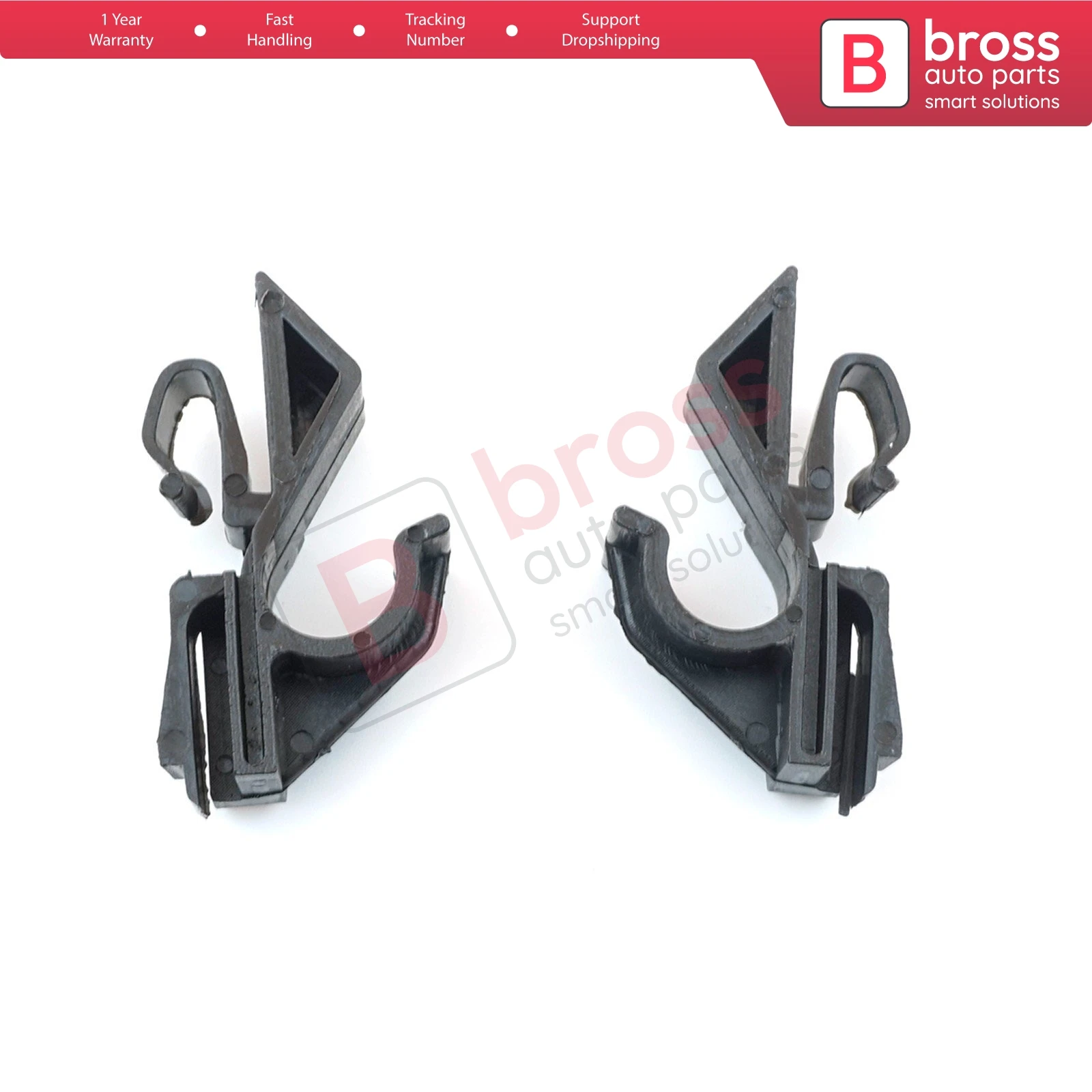 BSP979 Car Rear Parcel Hanger Shelf Trunk Shelves Clamping Clips 71719952 for Fiat Doblo Fiorino Punto Stilo Nemo Bipper Ypsilon