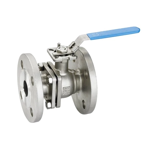 Manual 1000 wog flange flanged ends 200psi 316 304 stainless steel 2 piece ball valve pn 25