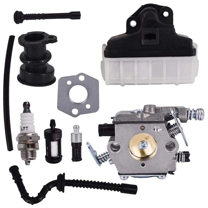 Imagem -05 - Kit Carburador se Encaixa para Stihl 021 023 025 Ms170 Ms210 Ms230 Ms250 Carb Intake Mangueira Kit de Faísca Substituir Wt286