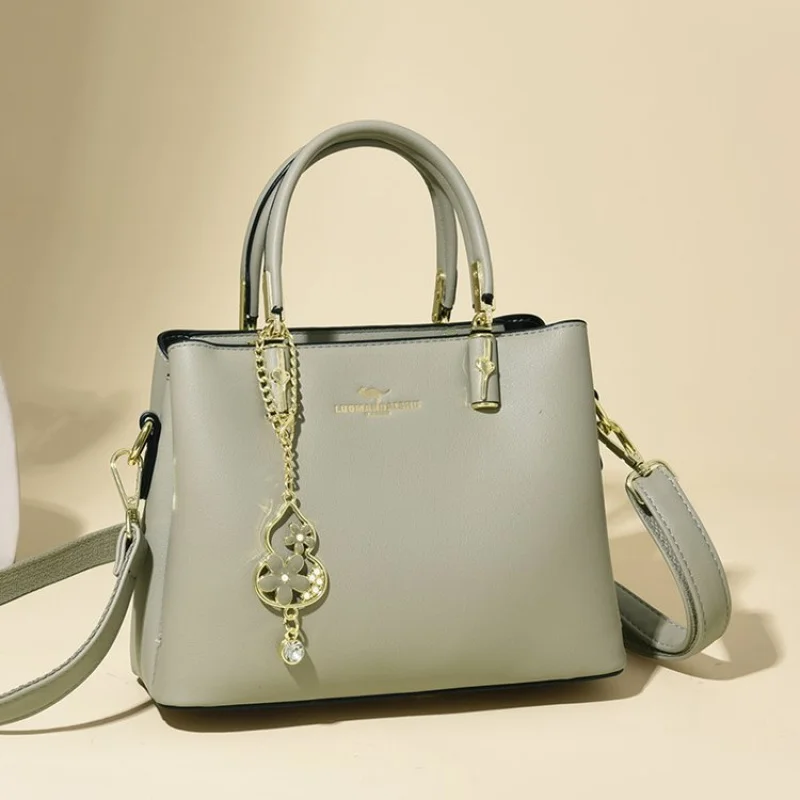 

Высококачественная женская сумка-мессенджер из кожи с рисунком пиона, парижская, элитная, повседневная, для поездок на работу ​