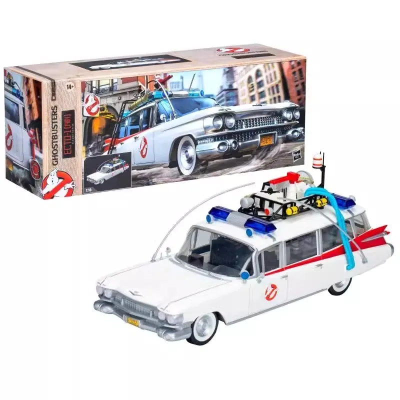 Hasbro Ghostbusters 1984 Film Version Ghostbusters Car MOVABLE PARTS Ectomobile Ecto-1 Modelling  Figure Collectible Toys Gift