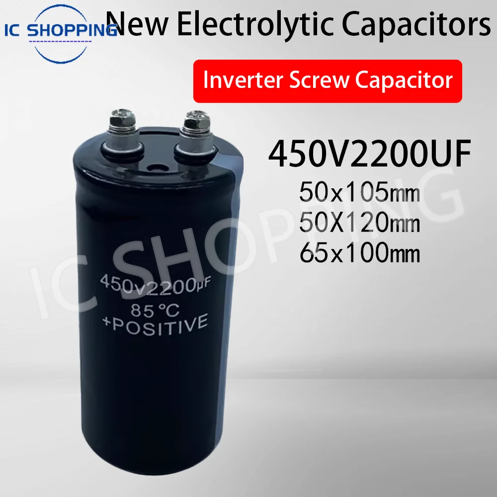 

450V 2200UF CD135 CD136 Aluminium Electrolytic Capacitors 450v2200uf Inverter Capacitor Screw Capacitor