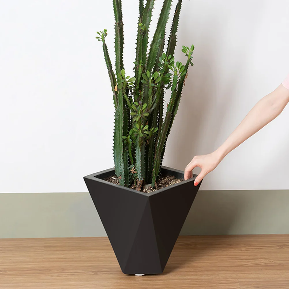 8 Pcs Self Adhesive Storage Box Caster Wheels ABS Material Easy Install Simple Design Practical Moving Trash Can Pulley