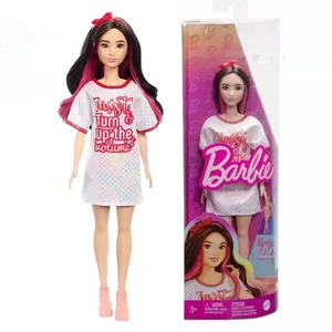 Surtido de la marca Barbie Dolls Fashionista Fashion Fashion Doll Princess Birthday Gift Toys para niñas Bonecas 10 mejores juguetes Barbie de ventas - №6