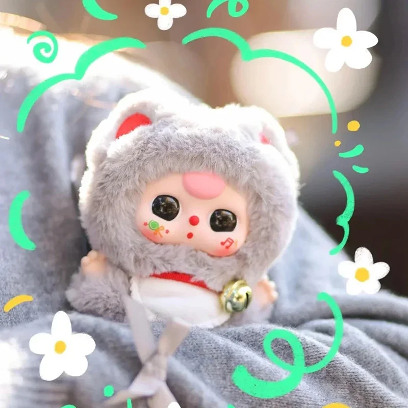 

Baby//* Cats Series Tide Play Surprise Blind Box Cute Plush Pendant Ornaments Decoration Surprise Gifts