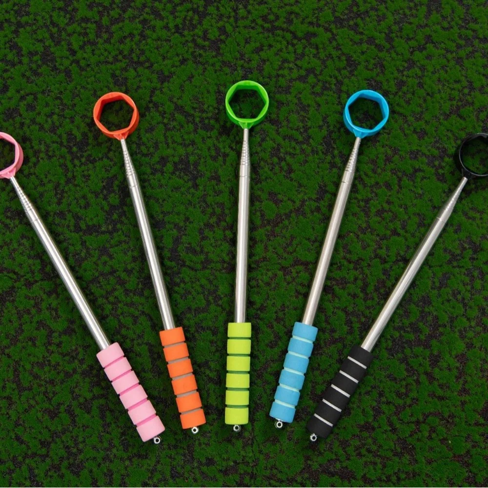 Golf Ball Retriever Retractable Rod Golf Ball Pick Up Tool