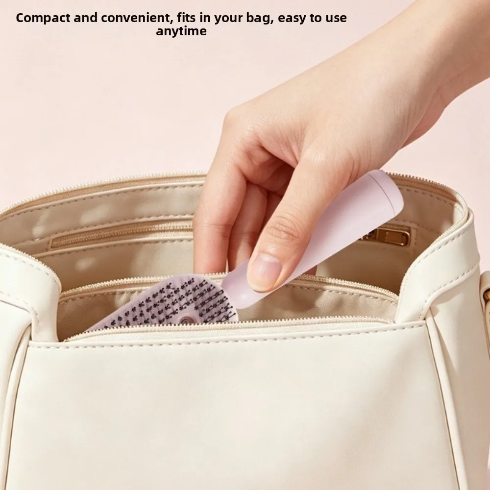 Multi-Function Red Light Spray Massage Comb Anti-Frizz Large Tank Hair Care Electric Spray Hair Brush Anti-Static Portable