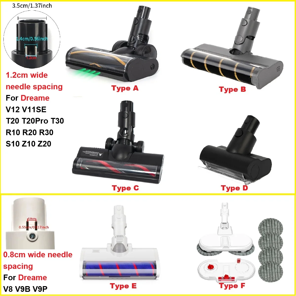 1.2Cm Wide Needle S…