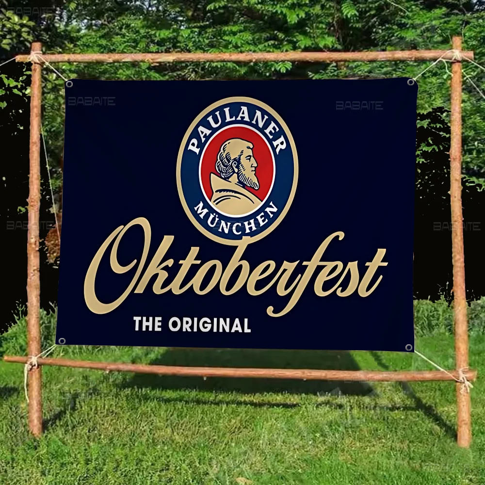 لافتة ديكور داخلي للديكور الداخلي من German Beer Paulaners ريترو متعددة الاختيارات