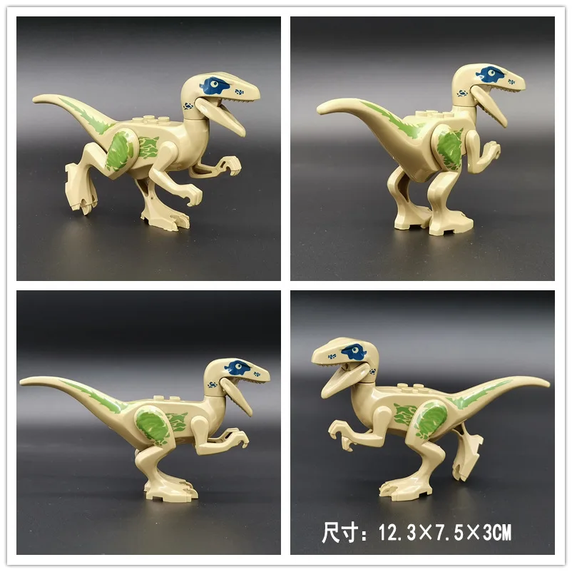 MINI Dinosaur Building Blocks Tyrannosaurus Rex Jurrassic Park Dinosaur Figures Compatible Bricks Model Toys For Children MINI