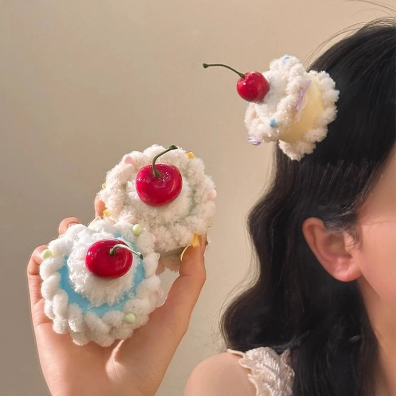 2026 Niedliche Cupcake-Haarspange Geburtstagshut Kopfschmuck Foto-Requisiten Lolita Zylinder Mädchen Haaraccessoires Kopfschmuck-Accessoires Geschenke – Detail 5