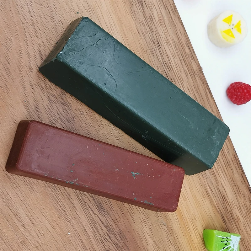 Green Polishing Paste Chromium Oxide Abrasive Metal Polishing Wax Grinding Compound for Stropping Leather view 6