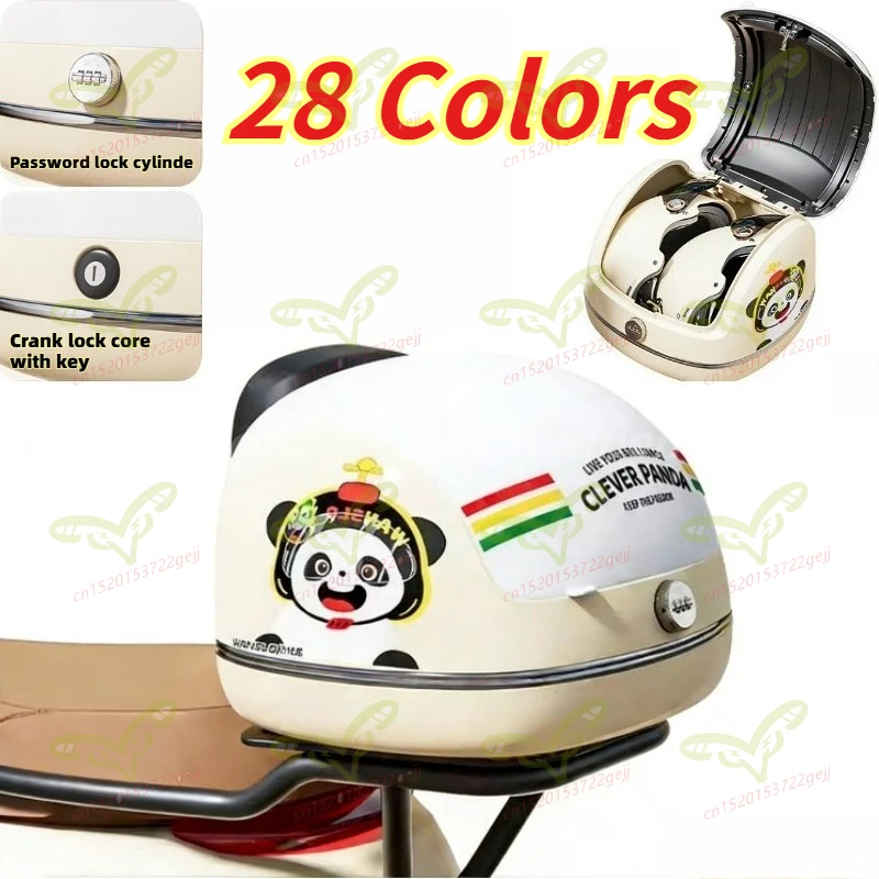 

40L High Quality Large Capacity Motorcycle Riding Trunk Waterproof Luggage Compartment Helmet Storage Toolbox