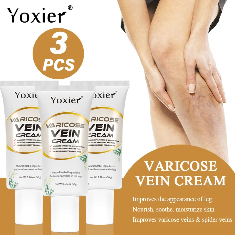 3pcs Herbal Extract Leg Massage Cream Gentle Skin Care Moisturizing Relax Tired Leg Muscles Daily Standing Walking Leg Care