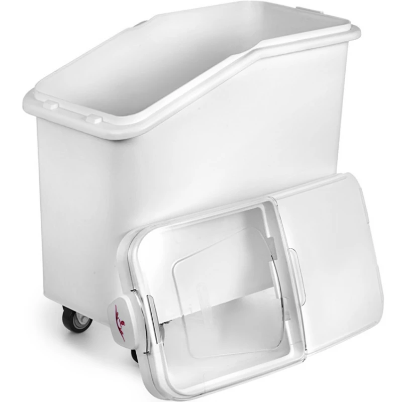 Food Container Cereal Grain Organizer Box 80kg/21 gallon Rice   Storage for Storing Rice Flour Dry Food