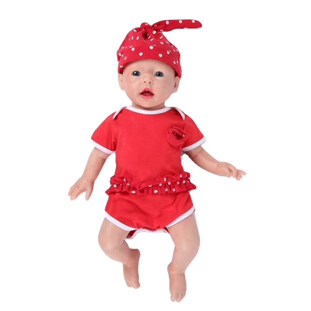 20 inch real looking new born baby doll silicone