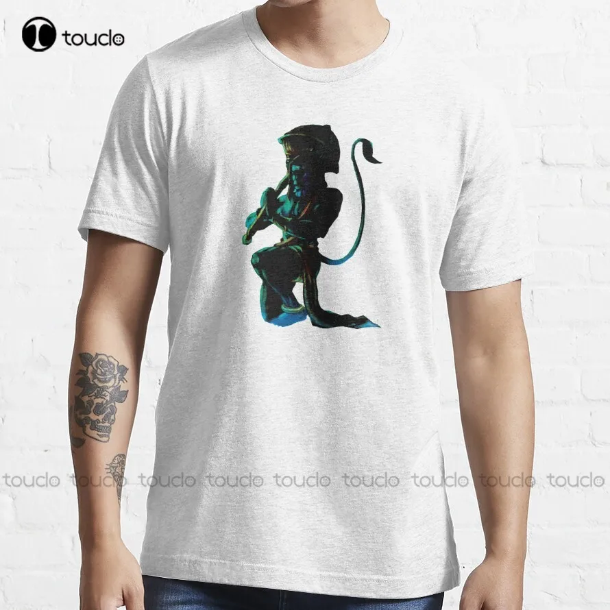 The Humble Devotee Lord Hanuman T-Shirt Workout Shirt Fashion Creative Leisure Funny Harajuku T Shirt Christmas Gift Xs-5Xl New